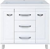 Misty Тумба с раковиной Терра 90 белая